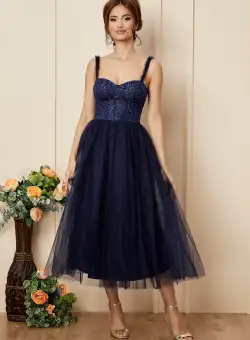 Rochie Unique Bleumarin