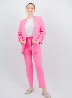 Sacou dama casual roz barby