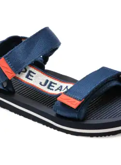 Sandale casual PEPE JEANS bleumarin, BS70063, din material textil