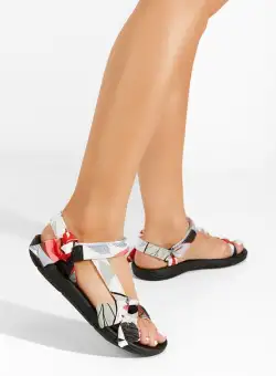 Sandale cu talpa joasa Loena V2 multicolore