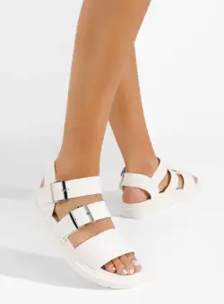 Sandale dama Joisse albe