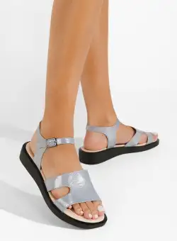 Sandale dama piele albastre Moravia V2