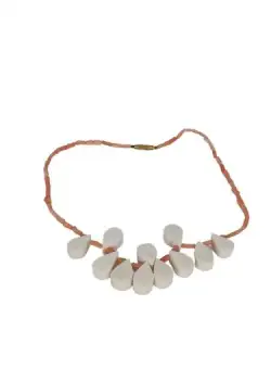 Set Colier margele si cercei grena