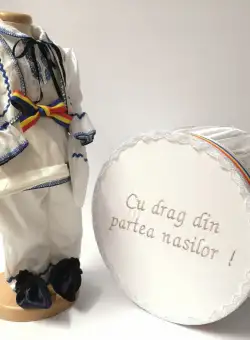 Set Costum National Victoras 7 si Cutie Botez Traditional