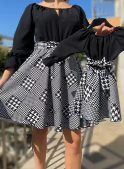 Set rochii elegante Mama si Fiica 82