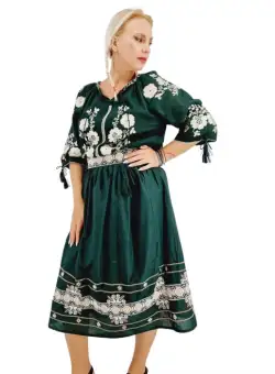 Set traditional format din ie si fusta