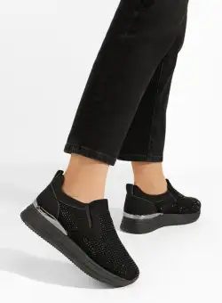 Sneakers cu platformă Vilera negri