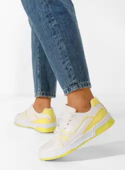 Sneakers dama Almeria galbeni