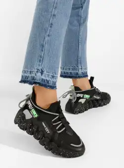 Sneakers dama Caledonia negri