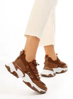 Sneakers dama Cornedo maro