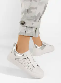 Sneakers dama Costera albi
