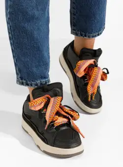 Sneakers dama Mellow D2 negri