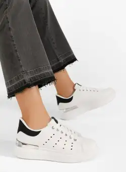 Sneakers dama Moneva albi