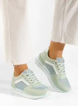 Sneakers dama Nataly verzi