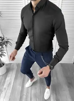 Tinuta barbati smart casual Pantaloni + Camasa 10115
