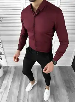 Tinuta barbati smart casual Pantaloni + Camasa 10315