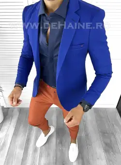 Tinuta barbati smart casual Pantaloni + Camasa + Sacou B8518