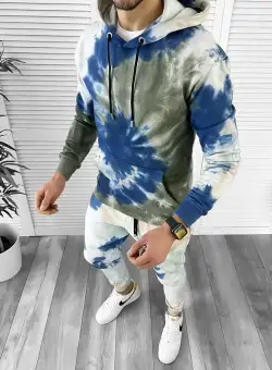 Trening barbati slim fit Pantaloni + Hanorac K022 N5