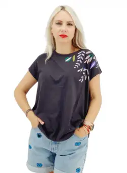 Tricou brodat Sanzi 7