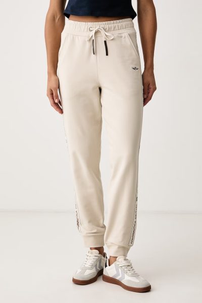 Aeronautica Militare  pantaloni de trening pentru femei din bumbac cu elastan