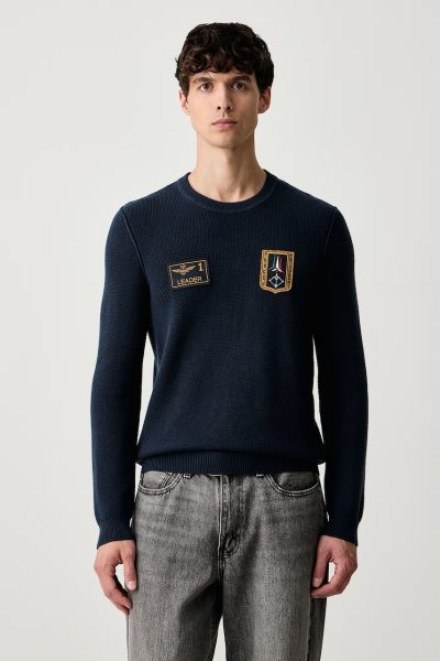 Aeronautica Militare  pulover pentru bărbați cu lână