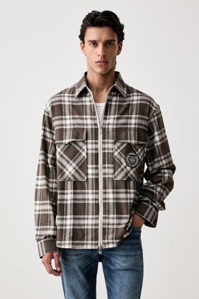 Armani Exchange  cămașă pentru bărbați din bumbac
