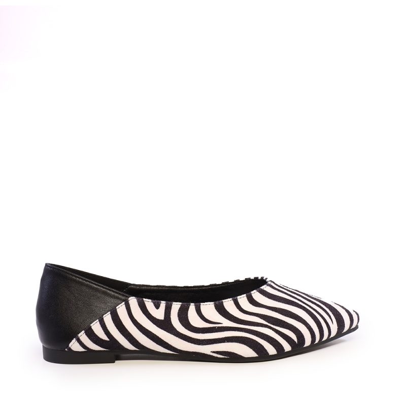 Balerini femei Solo Donna cu print zebră 1169DB2120VZE