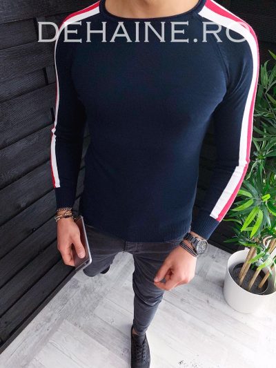 Bluza barbati slim fit bleumarin ZR A3653 6-2.3