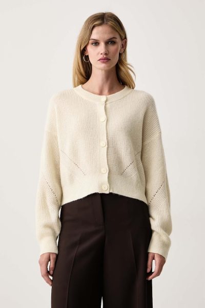 BOSS Orange  cardigan pentru femei cu lână C_Fernard_1