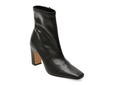 Botine ALDO negre, CYBELE 001, din piele ecologica