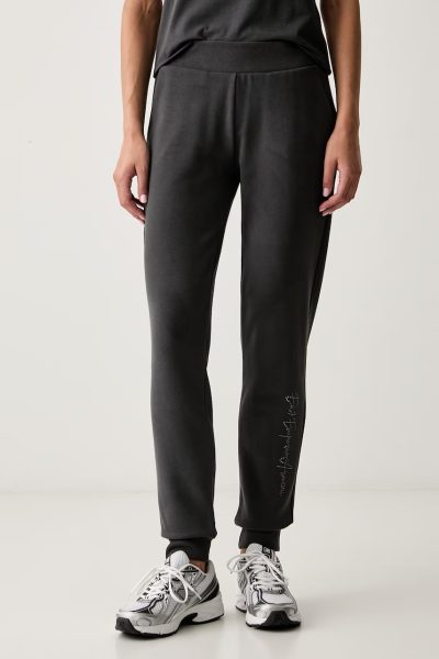 EA7 Emporio Armani  pantaloni de trening pentru femei cu bumbac