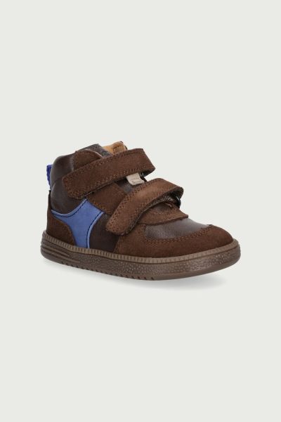 Froddo  pantofi pentru copii din piele LOOP HIGH-TOPS BAREFOOT