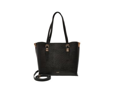Geanta ALDO neagra, ELEANORAA 001, din piele ecologica
