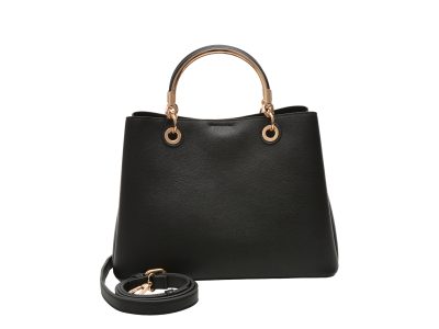Geanta ALDO neagra, SURGOINE 001, din piele ecologica
