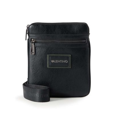 Geantă crossbody  bărbați Valentino Hyper neagră cu logo 1982BGEAVBSA8S05N
