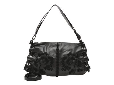 Geanta DESIGUAL neagra, WAXP23, din piele ecologica