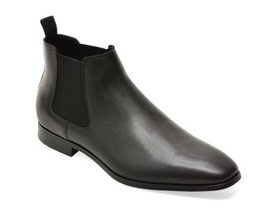 Ghete elegante ALDO negre, SOSA 001, din piele naturala