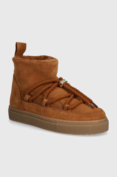 Inuikii  cizme de zapada din piele intoarsa Classic Low