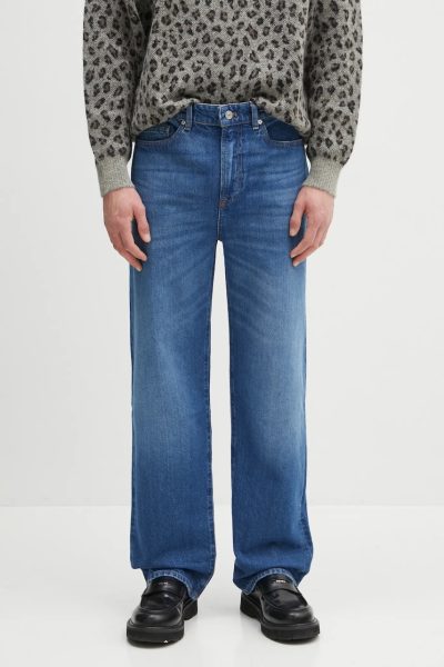 Lacoste  blugi straight pentru bărbați