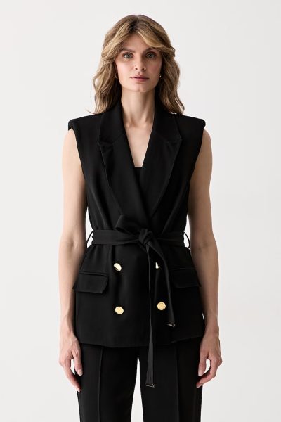 Marciano by Guess  vestă cu două rânduri de nasturi pentru femei cu vâscoză RASHIDA