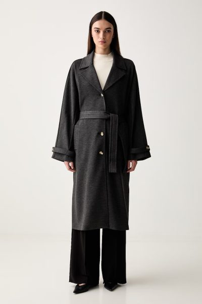 MM by Max Mara  palton pentru femei cu vâscoză MMLESPOSTO