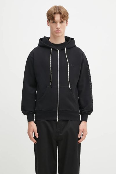 No Problemo  hanorac de bumbac Alien-O Zip Through Hoodie