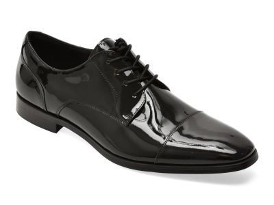 Pantofi eleganti ALDO negri, CALLAHAN 009, din piele naturala lacuita