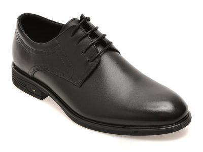 Pantofi eleganti EPICA negri, 55016, din piele naturala