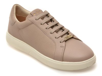 Pantofi sport GEOX nude, D663TA, din piele naturala