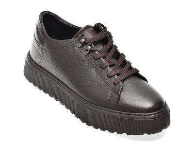 Pantofi GRYXX maro, HRZ505, din piele naturala
