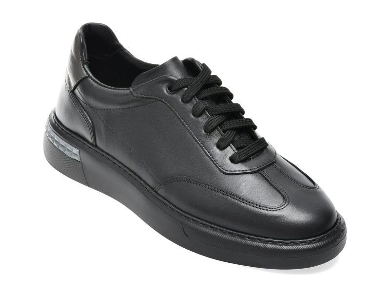 Pantofi sport GRYXX negri, BF048, din piele naturala