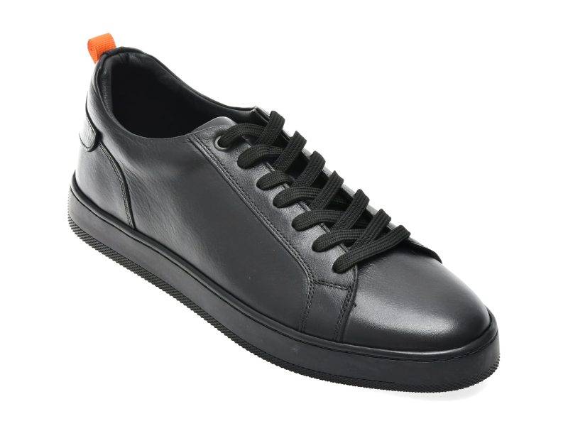 Pantofi sport GRYXX negri, HRZ09, din piele naturala