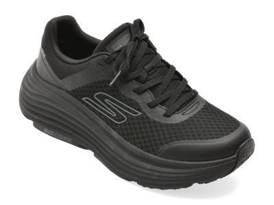 Pantofi sport SKECHERS negri, MAX CUSHIONING ENDEAVOUR, din material textil