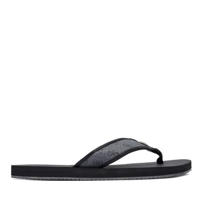 Papuci plaja barbati Guess Dingle negri 921bslfmjdinfal21n